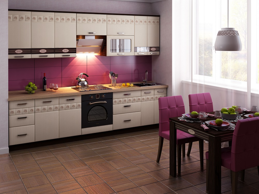 Интерьер кухни комнаты в современном стиле эконом класса (35 фото)