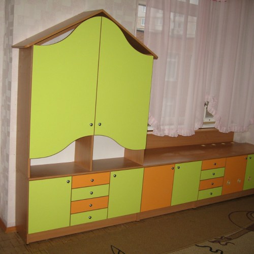 шкаф для игрушек в детский сад
