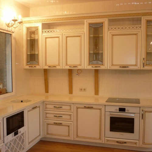 Цена на кухню с массива в Московской области от Авеллино мебель